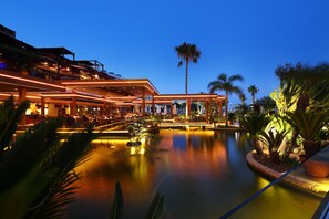 Front of property - evening/night