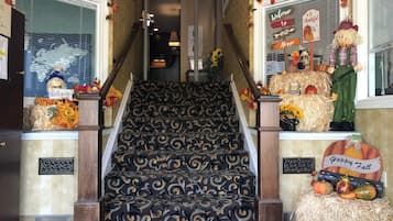 Interior entrance