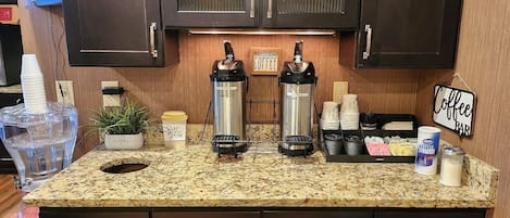 Serviço de café