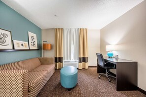 Suite, 1 King Bed with Sofa bed, Non Smoking | Desk, iron/ironing board, free cots/infant beds, free WiFi - Sleep Inn & Suites Birmingham - Hoover (Birmingham)