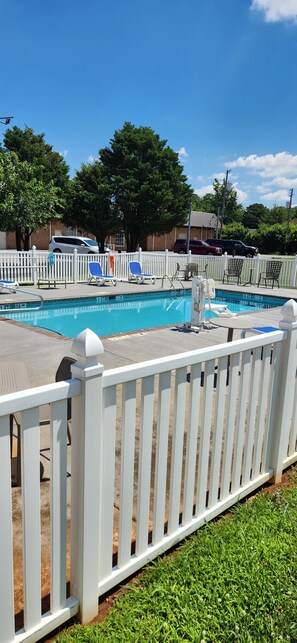 Seasonal outdoor pool