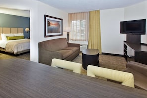 Premium bedding, individually furnished, desk, laptop workspace
