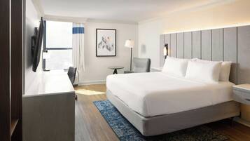 Premium bedding, pillowtop beds, in-room safe, desk