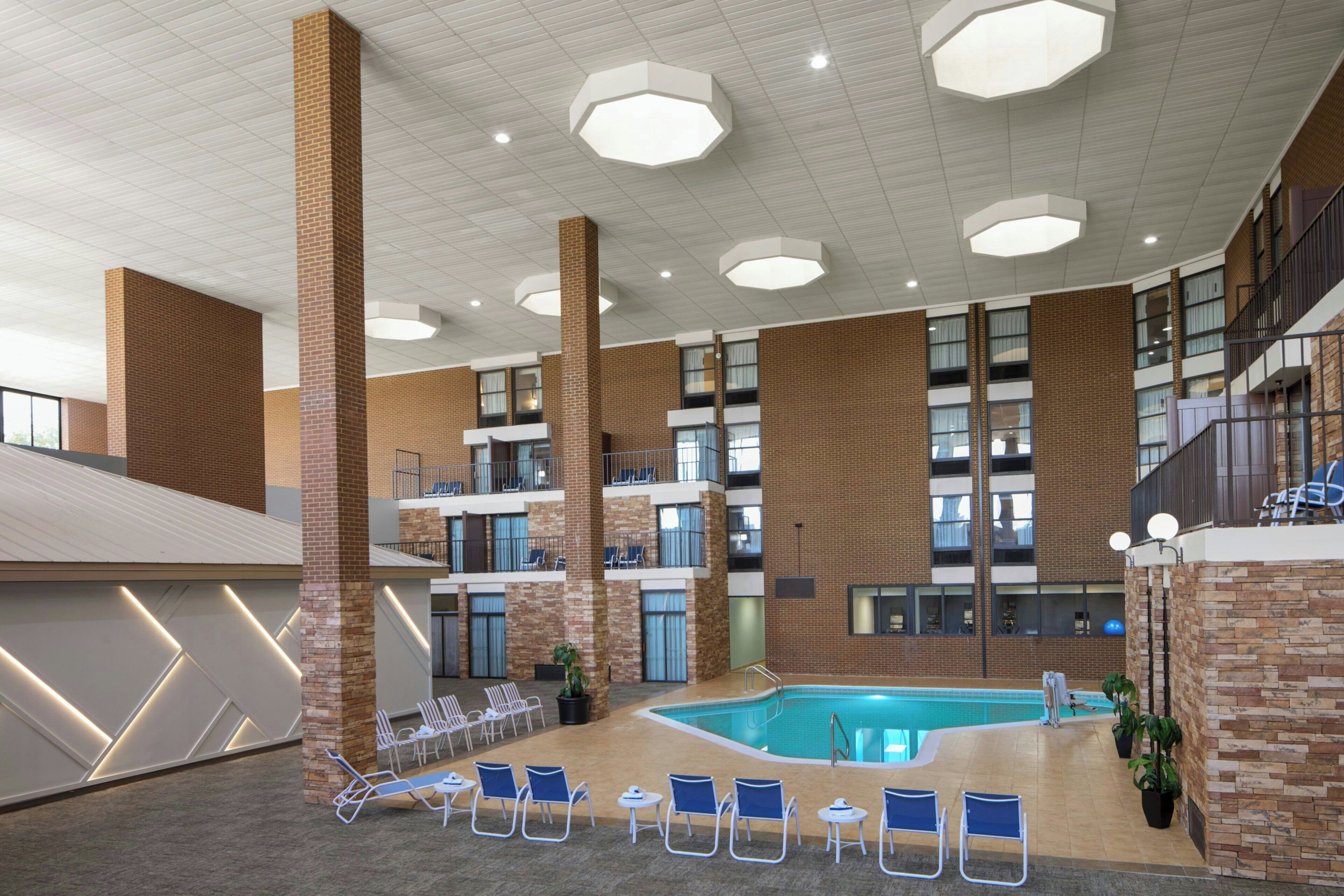 Una piscina techada
