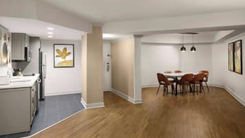Premium bedding, pillowtop beds, in-room safe, desk
