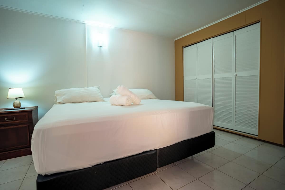One Bedroom King Apartment | In-room safe, free WiFi, bed sheets