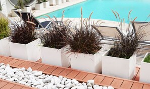 Piscina externa sazonal