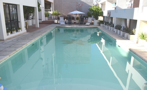 Seasonal outdoor pool