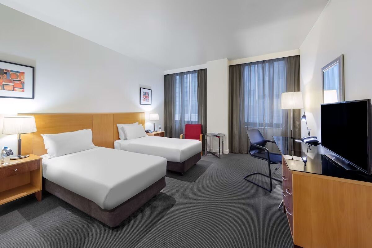 Chambre avec lits jumeaux