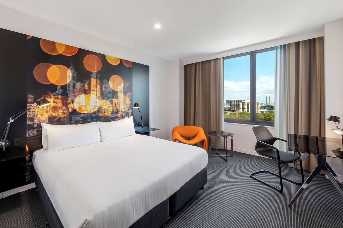 Chambre Deluxe, vue parc | Literie hypoallergénique, minibar, coffres-forts dans les chambres