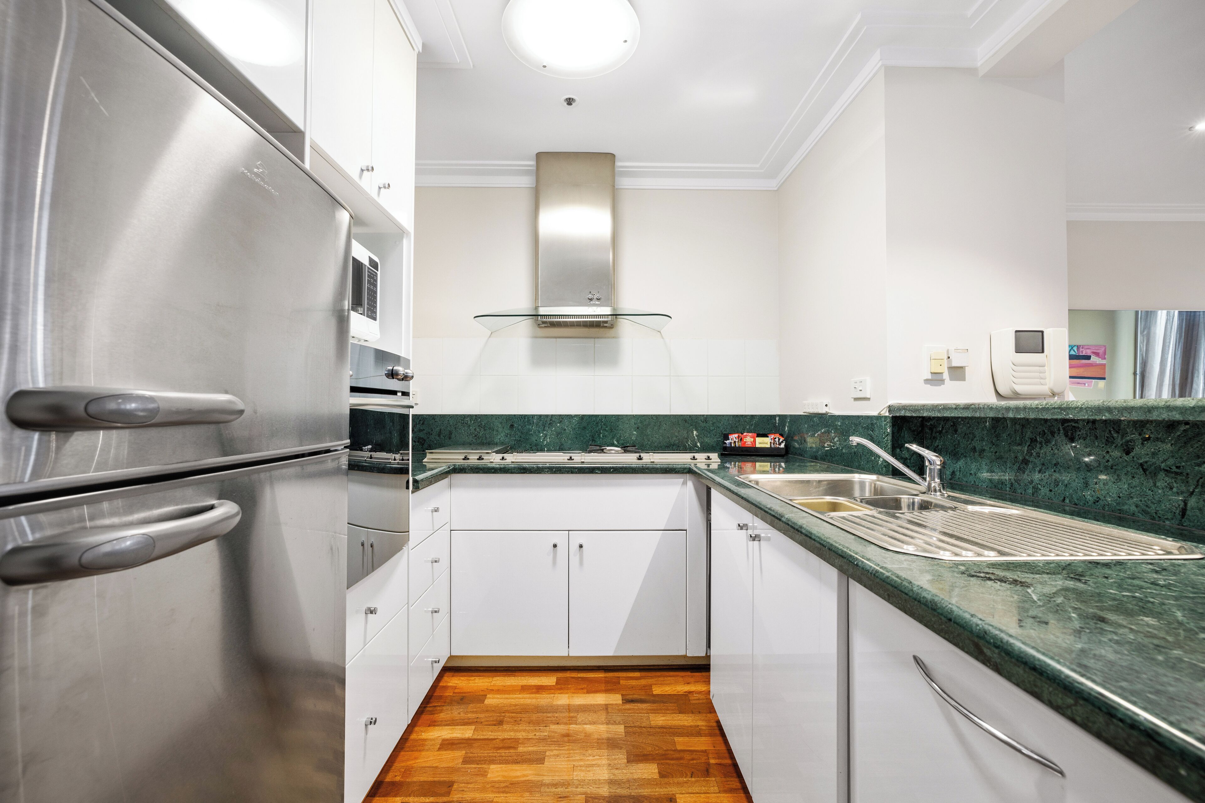 penthouse crown suite | private kitchen | fridge, microwave, coffee/tea maker, freezer