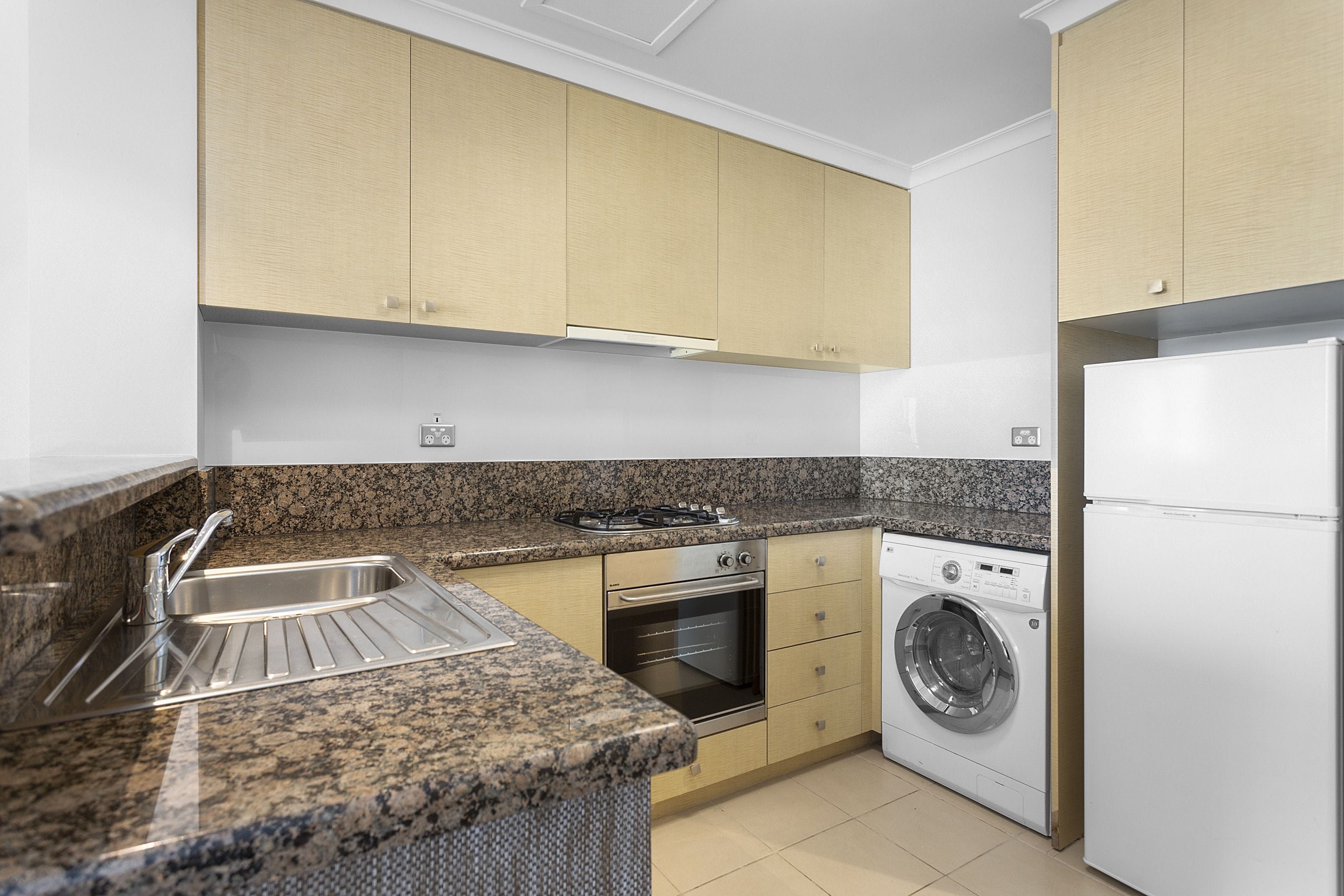 fridge, microwave, coffee/tea maker, freezer