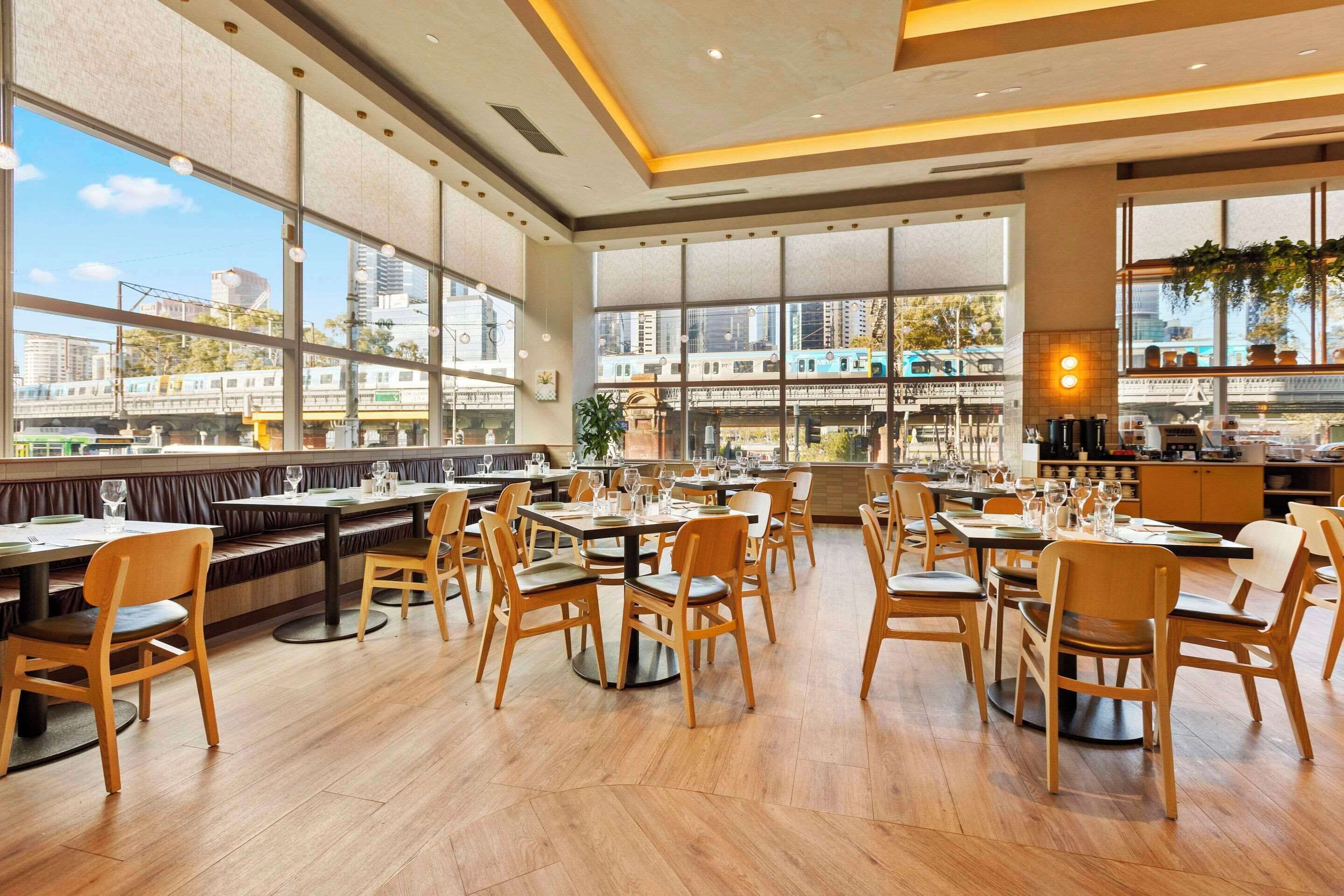 daily buffet breakfast (aud 36.00 per person)