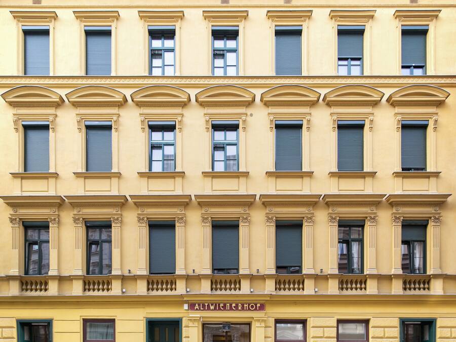 Fachada de la propiedad