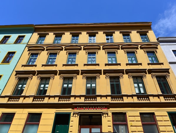 Fassade der Unterkunft