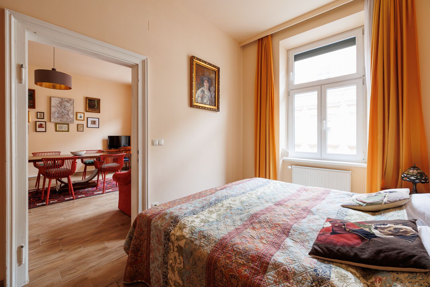 Family Apartment | Egyptian cotton sheets, premium bedding, down comforters