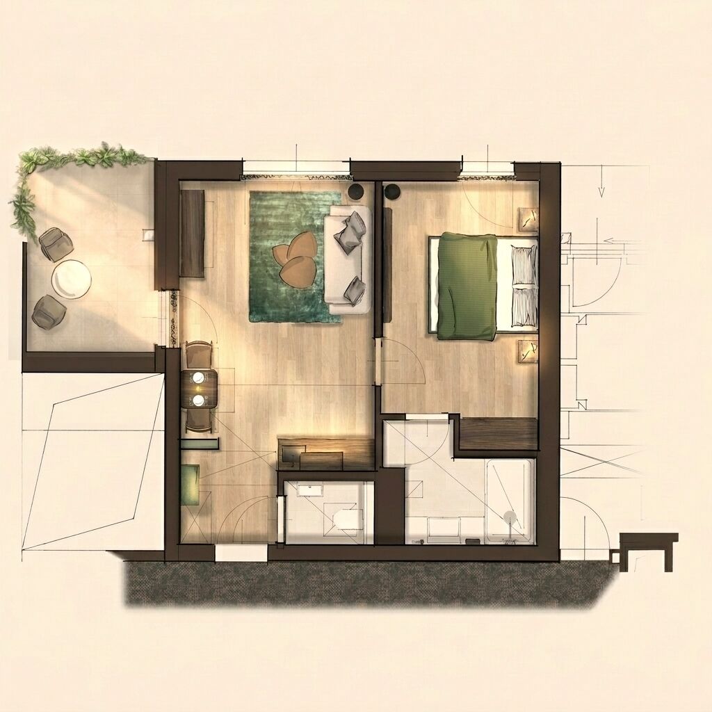 Loft familiar | Ropa de cama de alta calidad, caja fuerte, escritorio