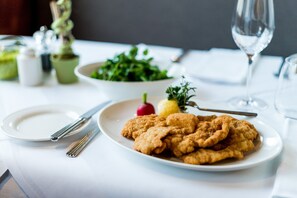 Lunch and dinner served