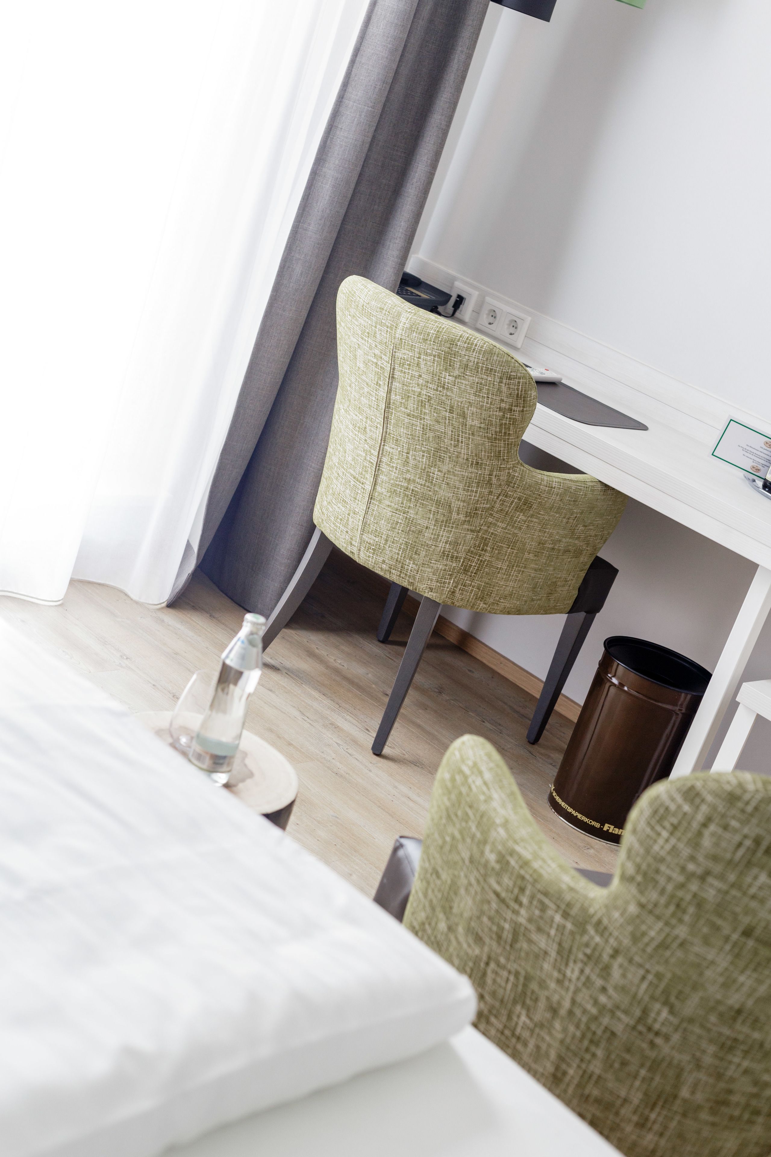 premium bedding, in-room safe, desk, soundproofing