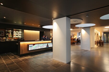 Mostrador para check-in y check-out