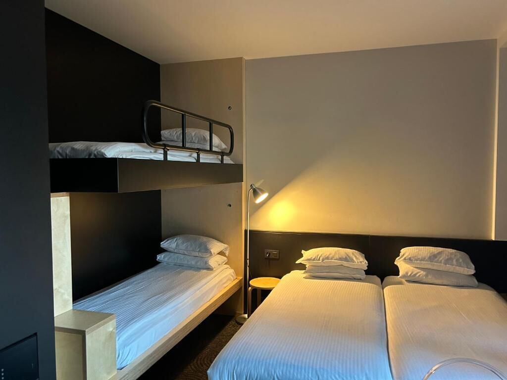 In-room safe, desk, cribs (surcharge), WiFi (free)
