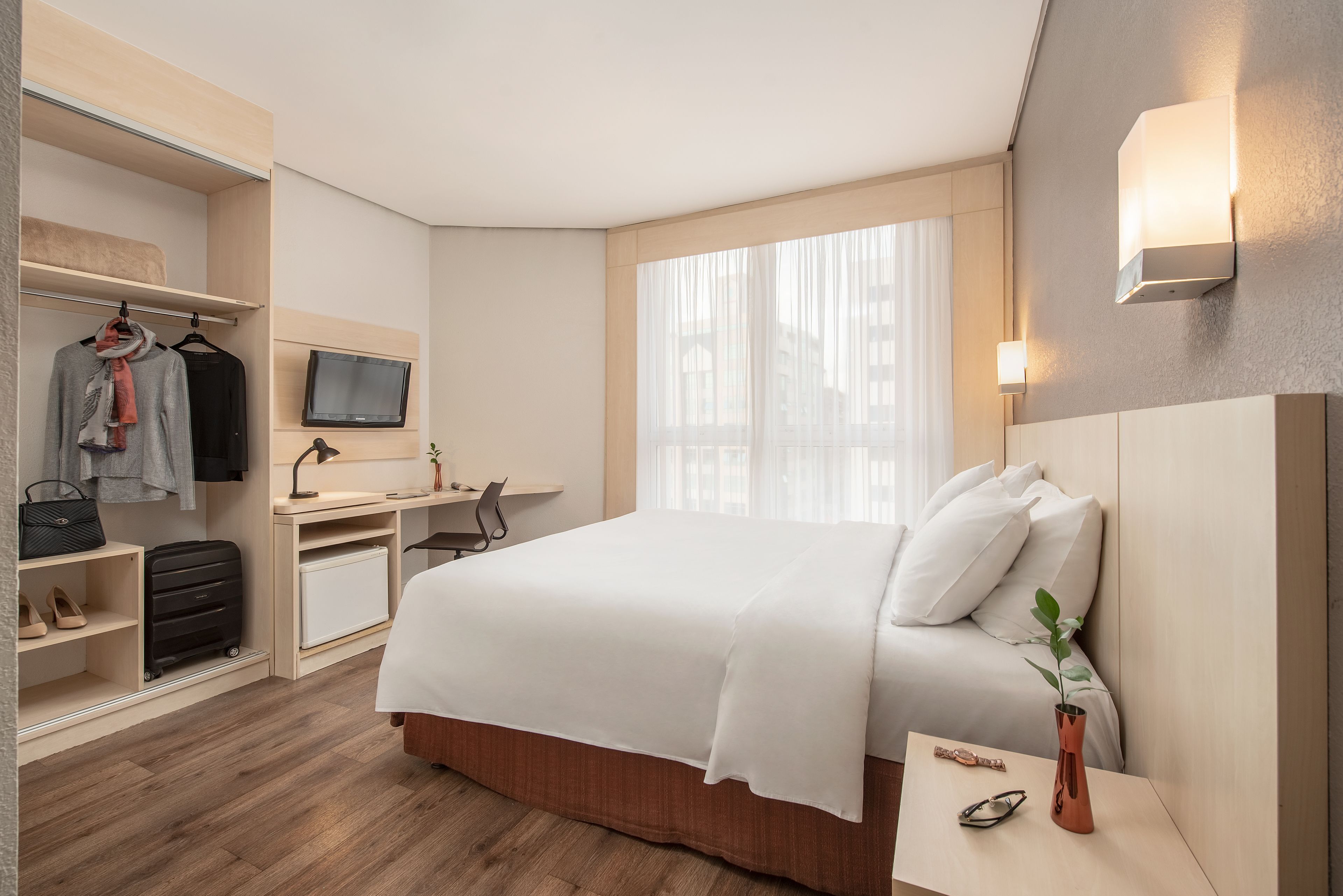 Minibar, in-room safe, desk, blackout drapes