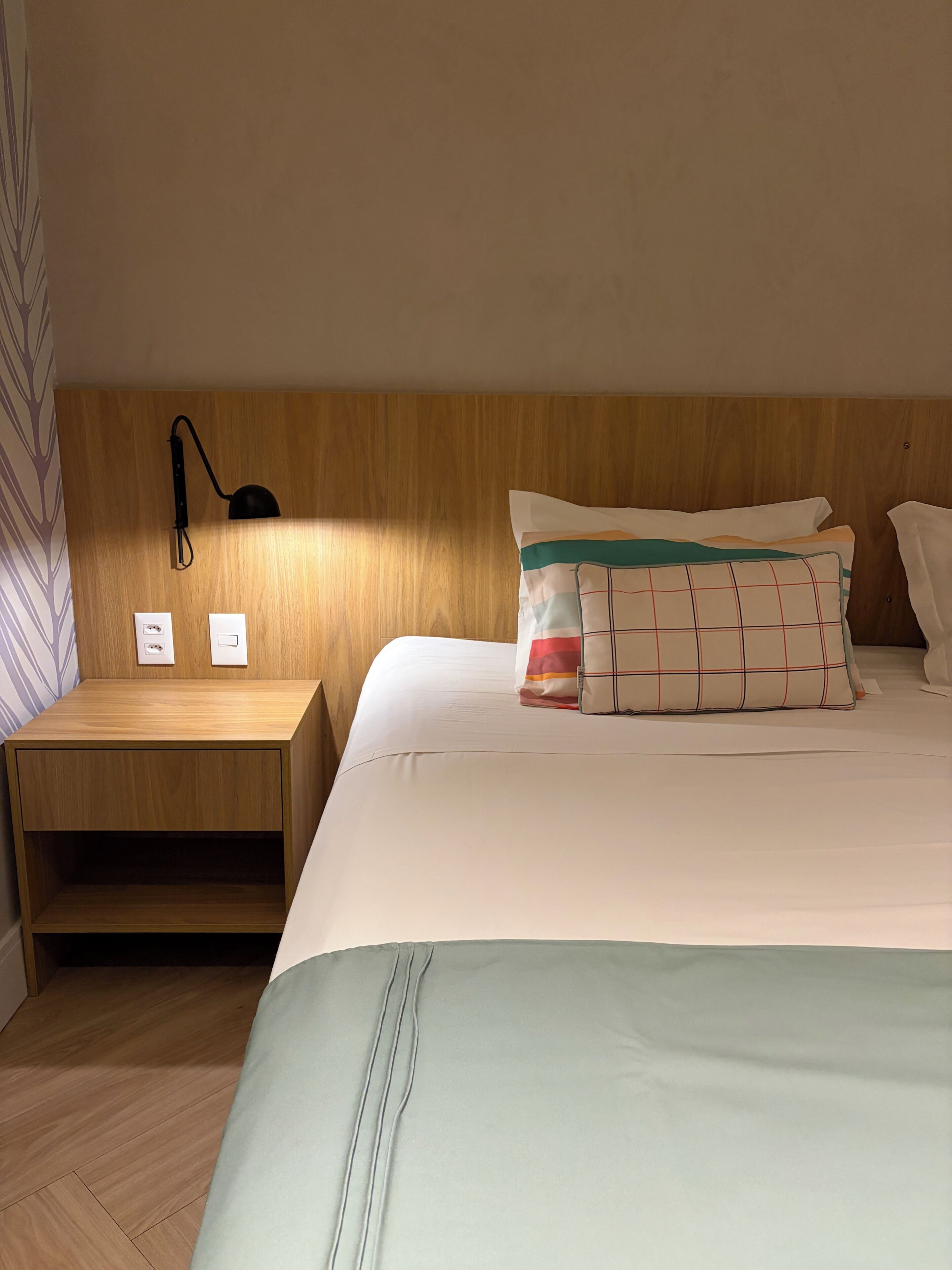Hypo-allergenic bedding, down comforters, minibar, in-room safe