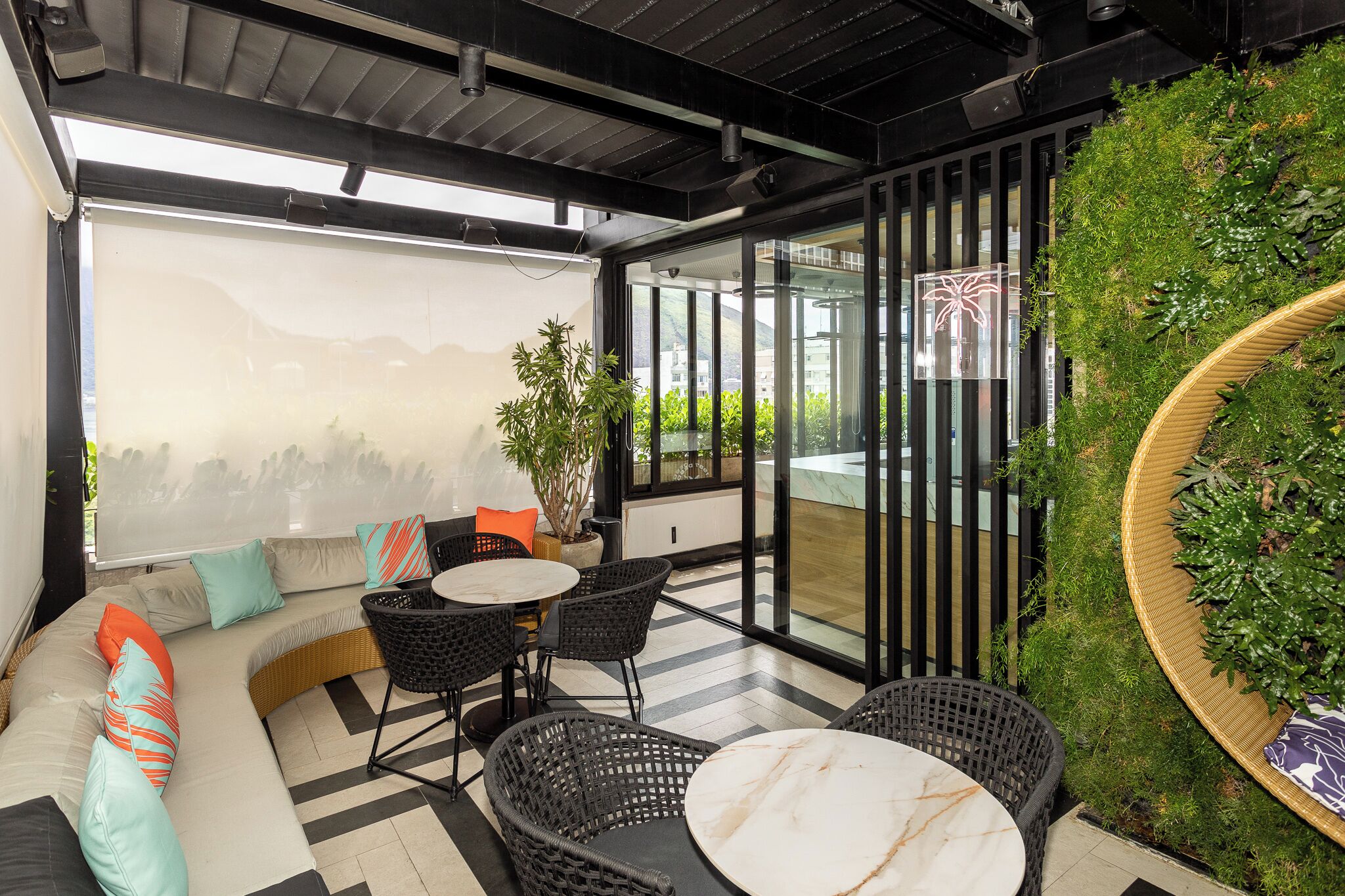 Rooftop terrace