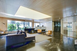 Lobby sitting area