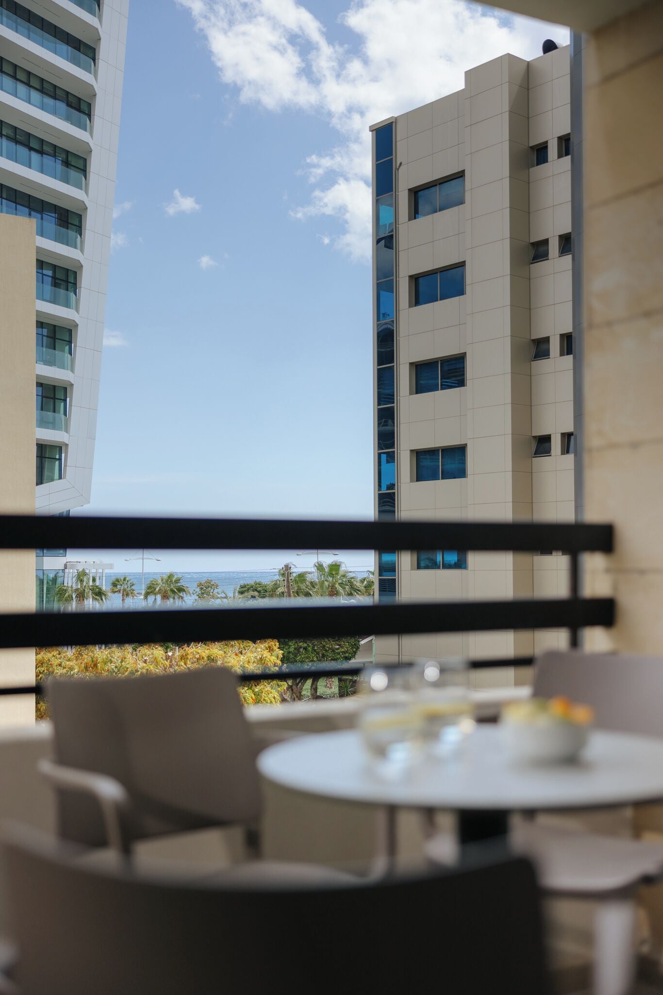 Executive-Suite, 1 Schlafzimmer | Blick vom Balkon