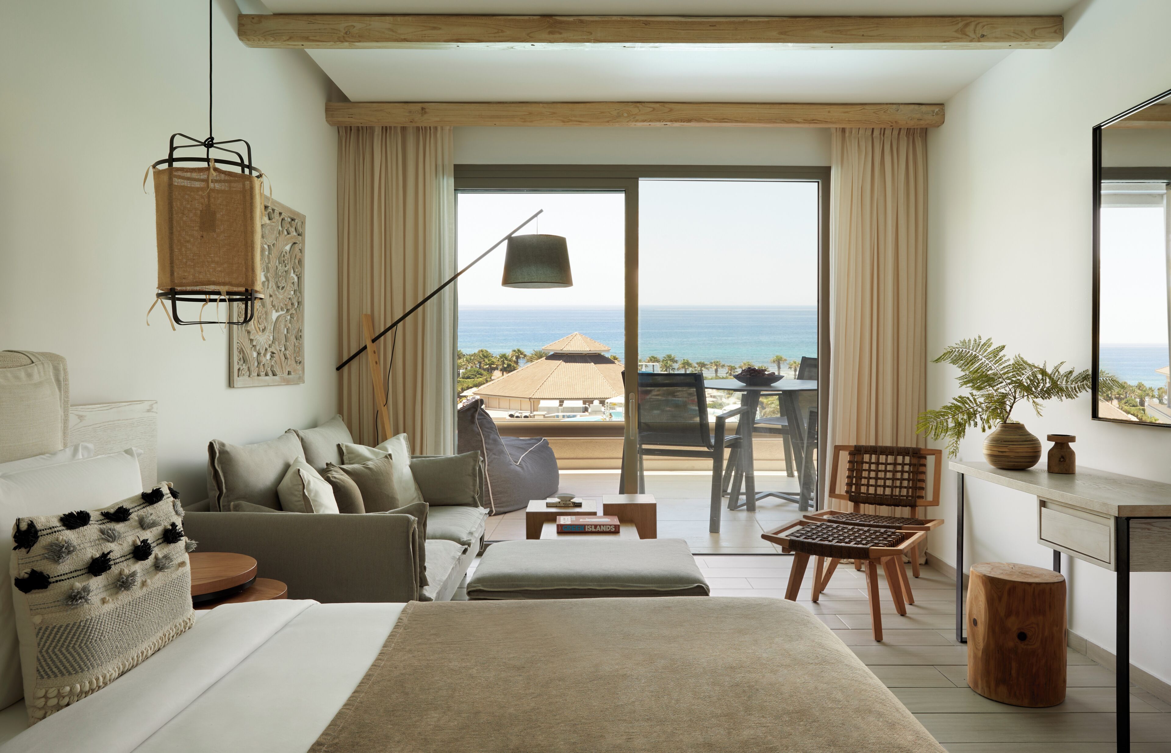 Double Room Limited Sea view (Residence Area) | Vue sur la plage/l’océan