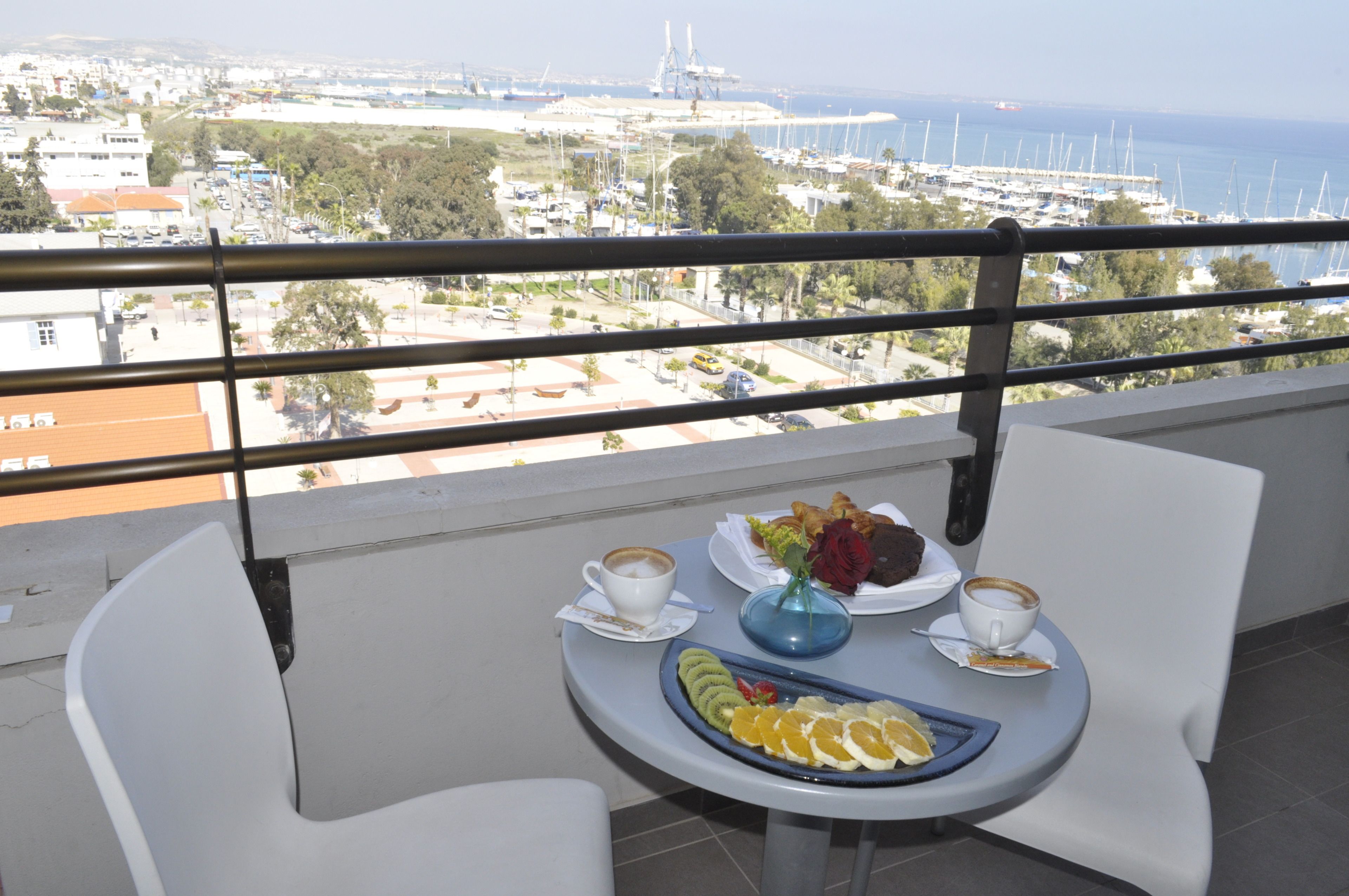 standard room, partial sea view | view from room