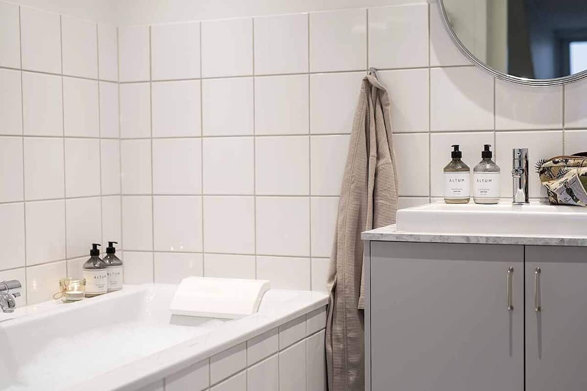 suite med havudsigt | bathroom | shower, hair dryer, towels