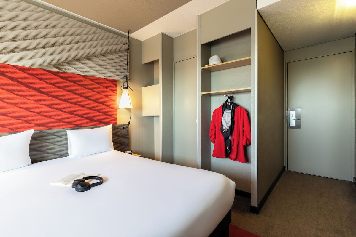 스탠다드 더블룸, 더블침대 1개 | 책상, 방음 설비, 다리미/다리미판, 무료 유아용 침대