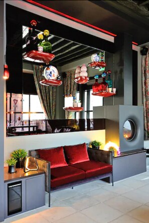 Lobby sitting area