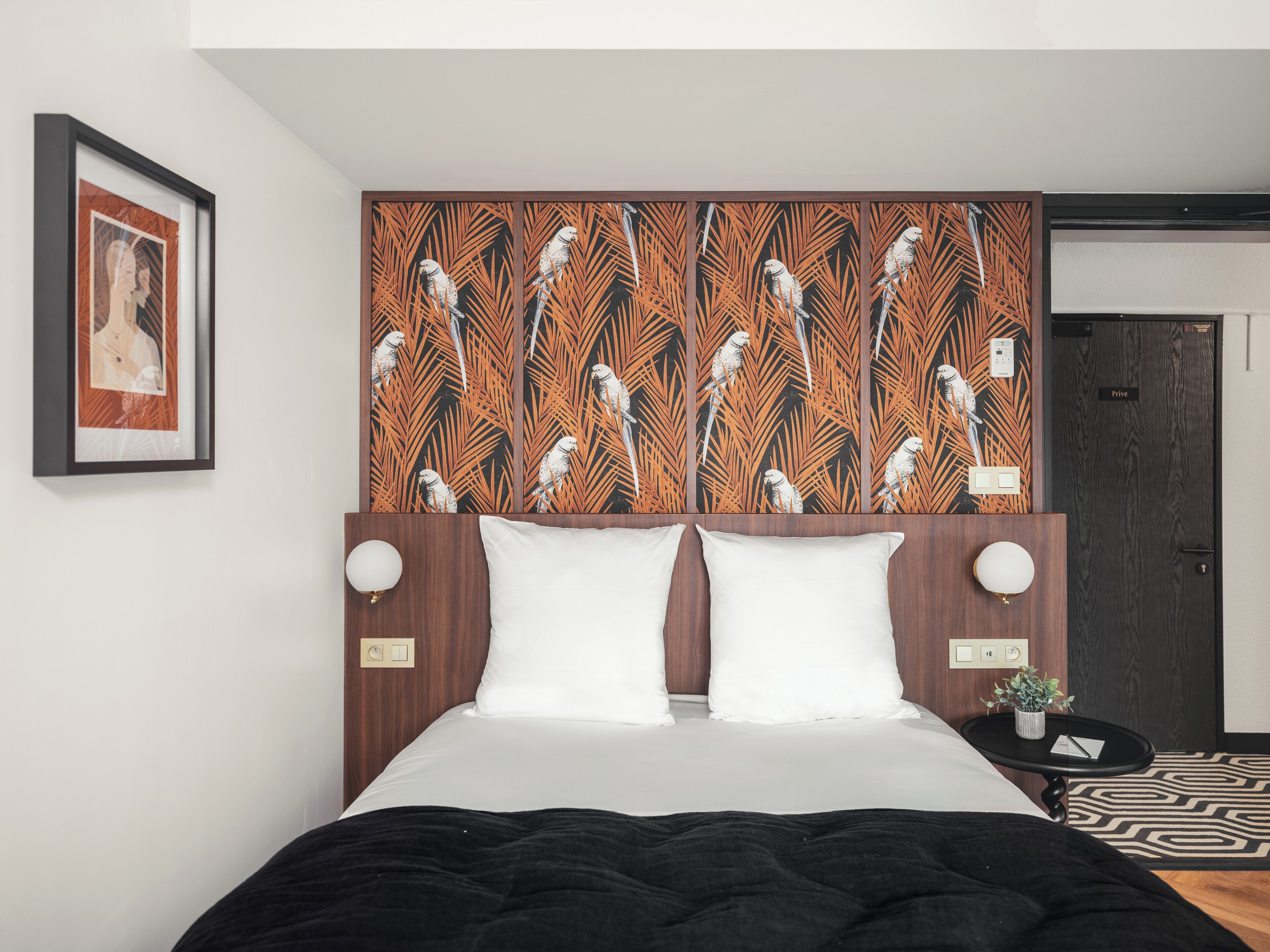 comfort triple room | 1 bedroom, laptop workspace, blackout curtains, soundproofing