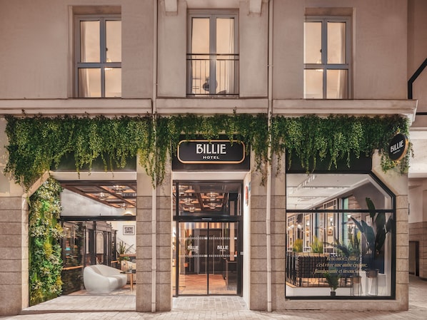 Majoituspaikan julkisivu