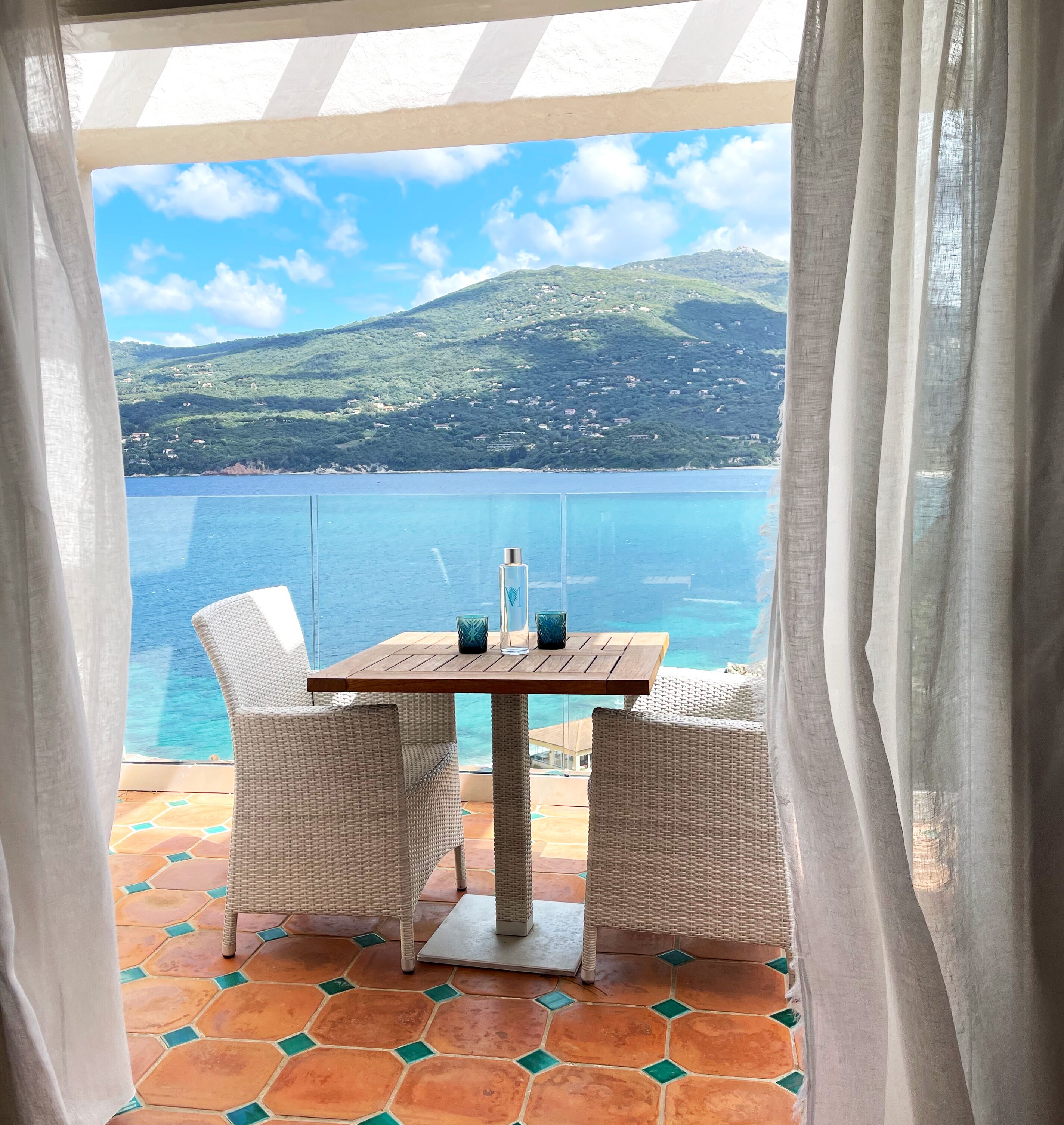 panoramic suite | bathroom | designer toiletries, hair dryer, bathrobes, slippers