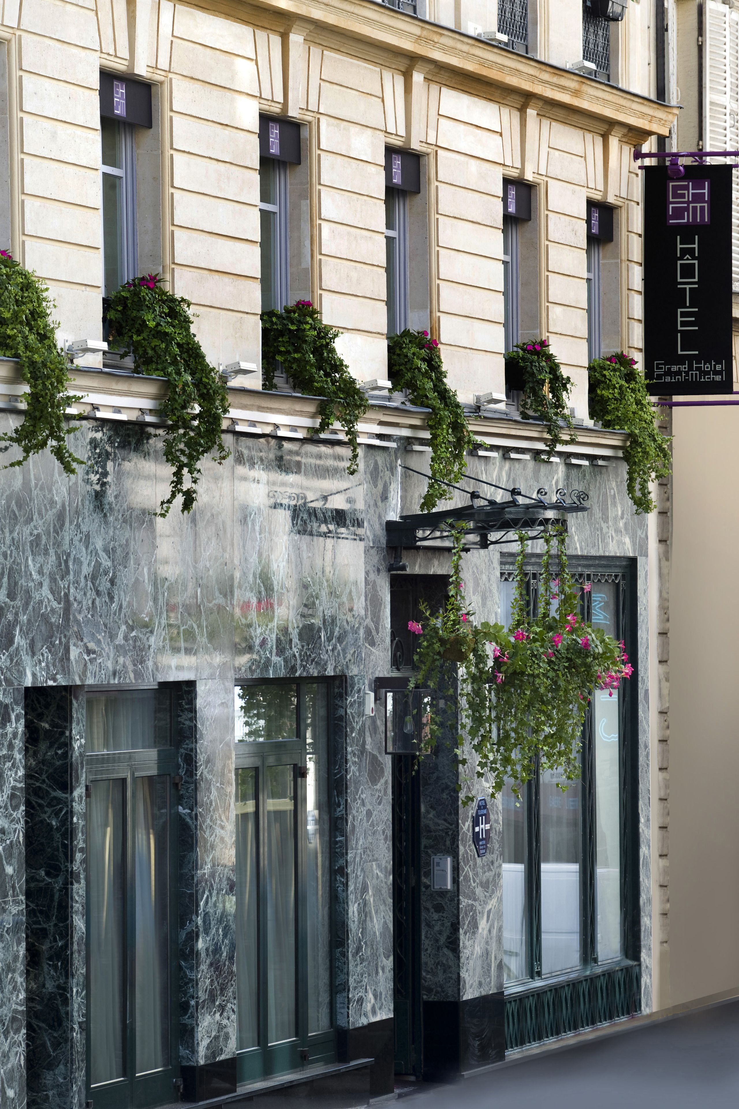 Façade de l’hébergement