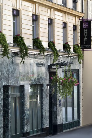 Overnatningsstedets facade