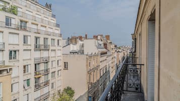 Comfort-Doppel- oder -Zweibettzimmer, Balkon | Blick von der Unterkunft