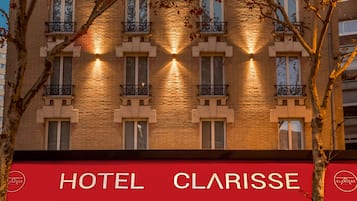 Front of property – evening/night