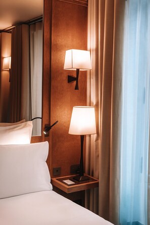 Biancheria da letto di alta qualità, minibar, una cassaforte in camera