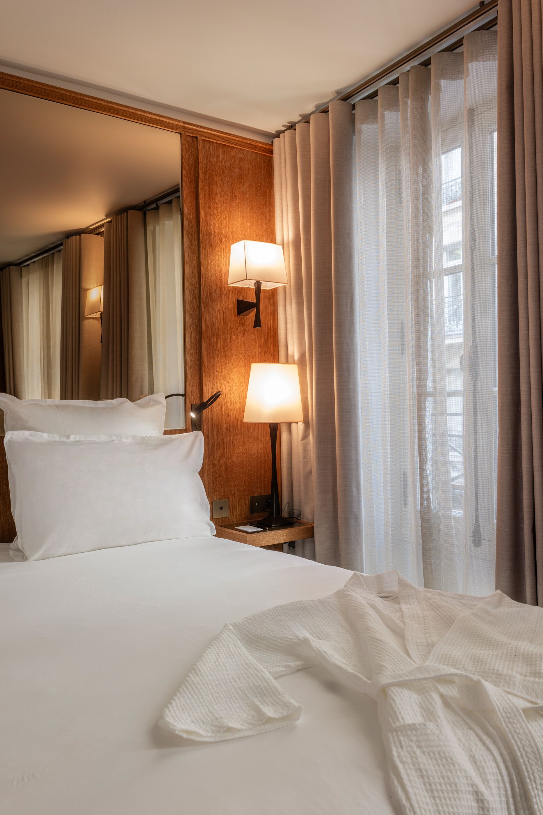 double room/twin deluxe (la madame) | premium bedding, minibar, in-room safe, desk