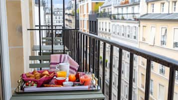 Chambre Supérieure Double ou avec lits jumeaux, balcon | Terrasse/Patio