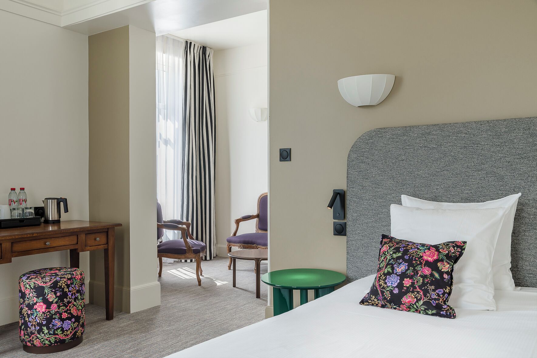 luxe room | premium bedding, select comfort beds, in-room safe