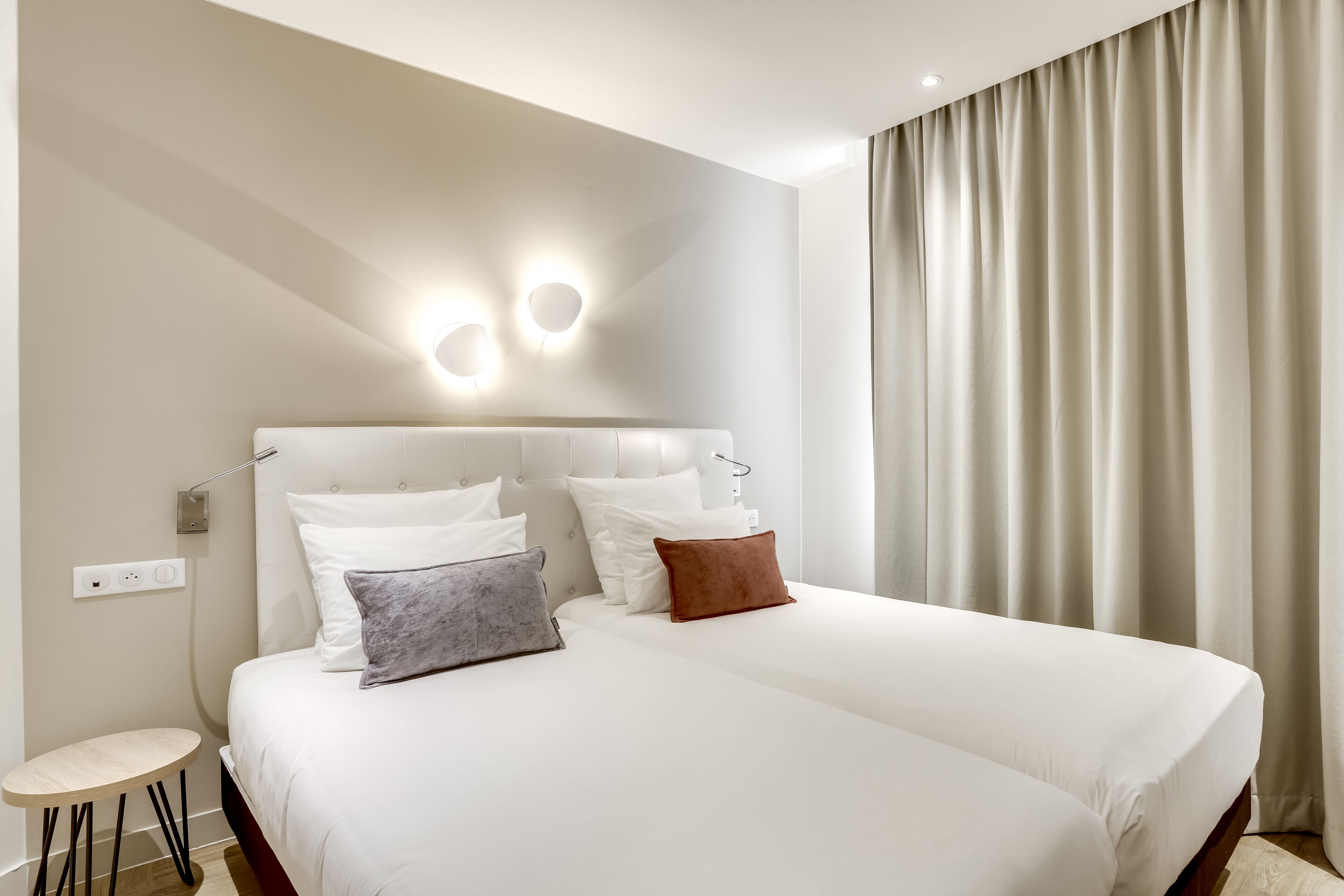 superior double room | premium bedding, desk, blackout curtains, soundproofing