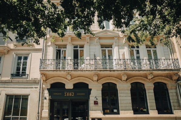 Façade de l’hébergement