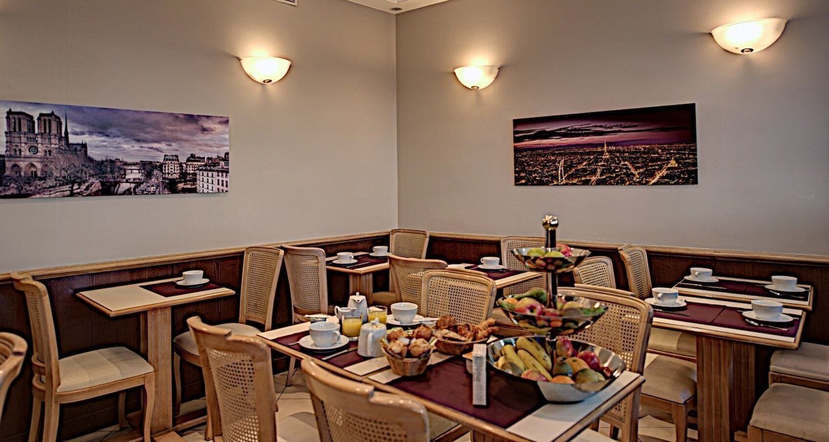 daily continental breakfast for a fee