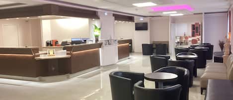 Sala de estar en el lobby
